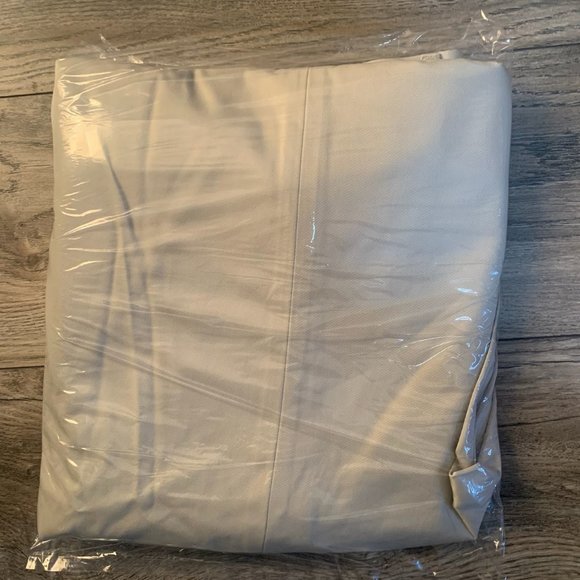 NWT LANDS' END COMFORT WAIST NO IRON TWILL DRESS PANTS LIGHT STONE 42X30 - Picture 5 of 5